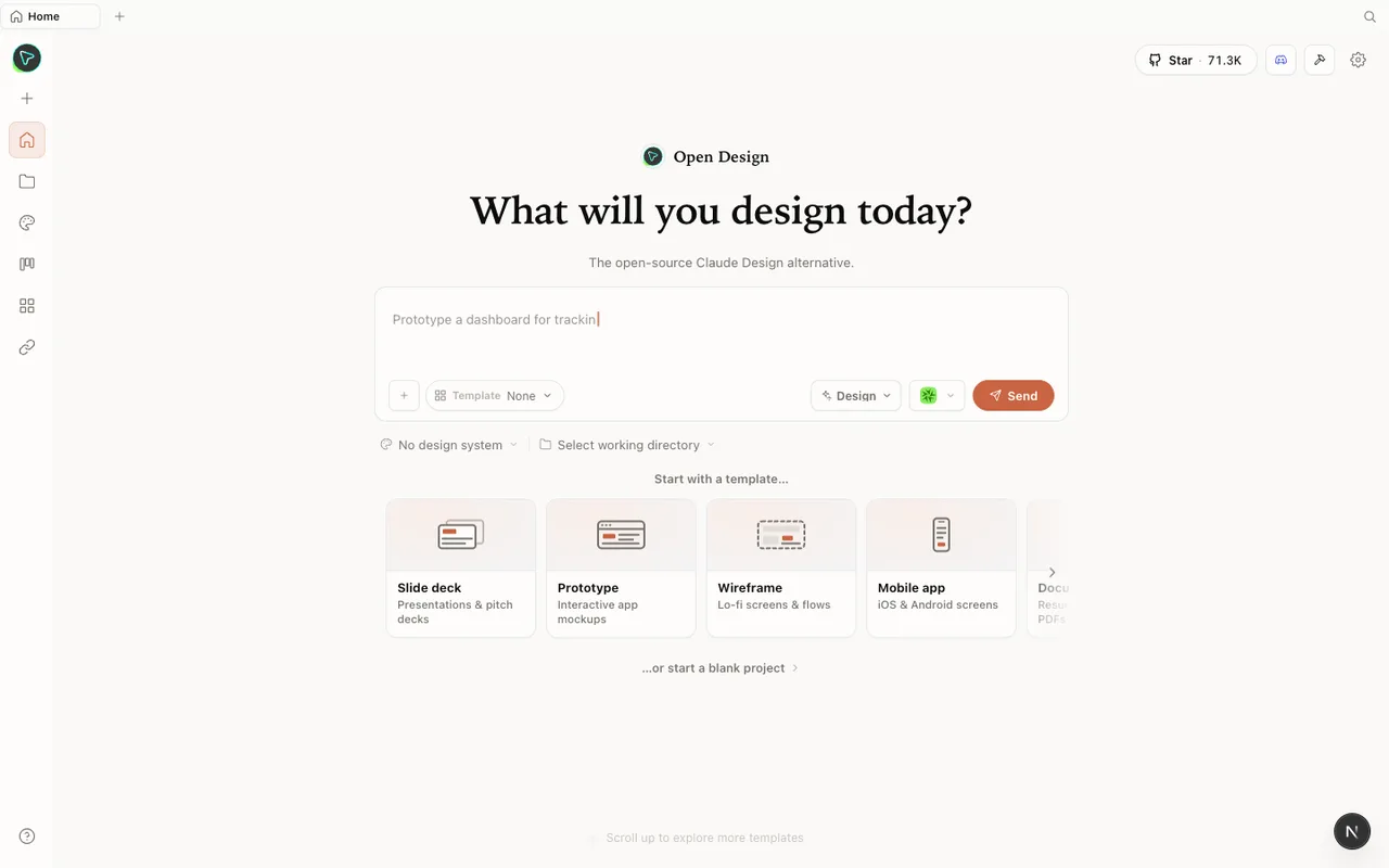 OpenDesign 디자인 시스템 라이브러리 — 여러분이 소유하는 파일로 유지되는 브랜드와 토큰